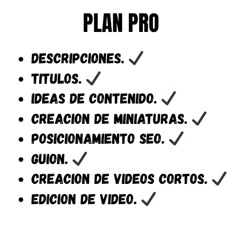 PLAN PRO